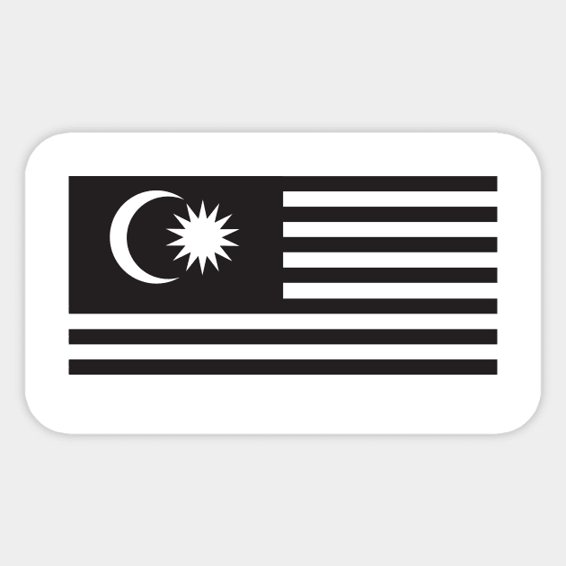 Malaysia Sticker by Wickedcartoons